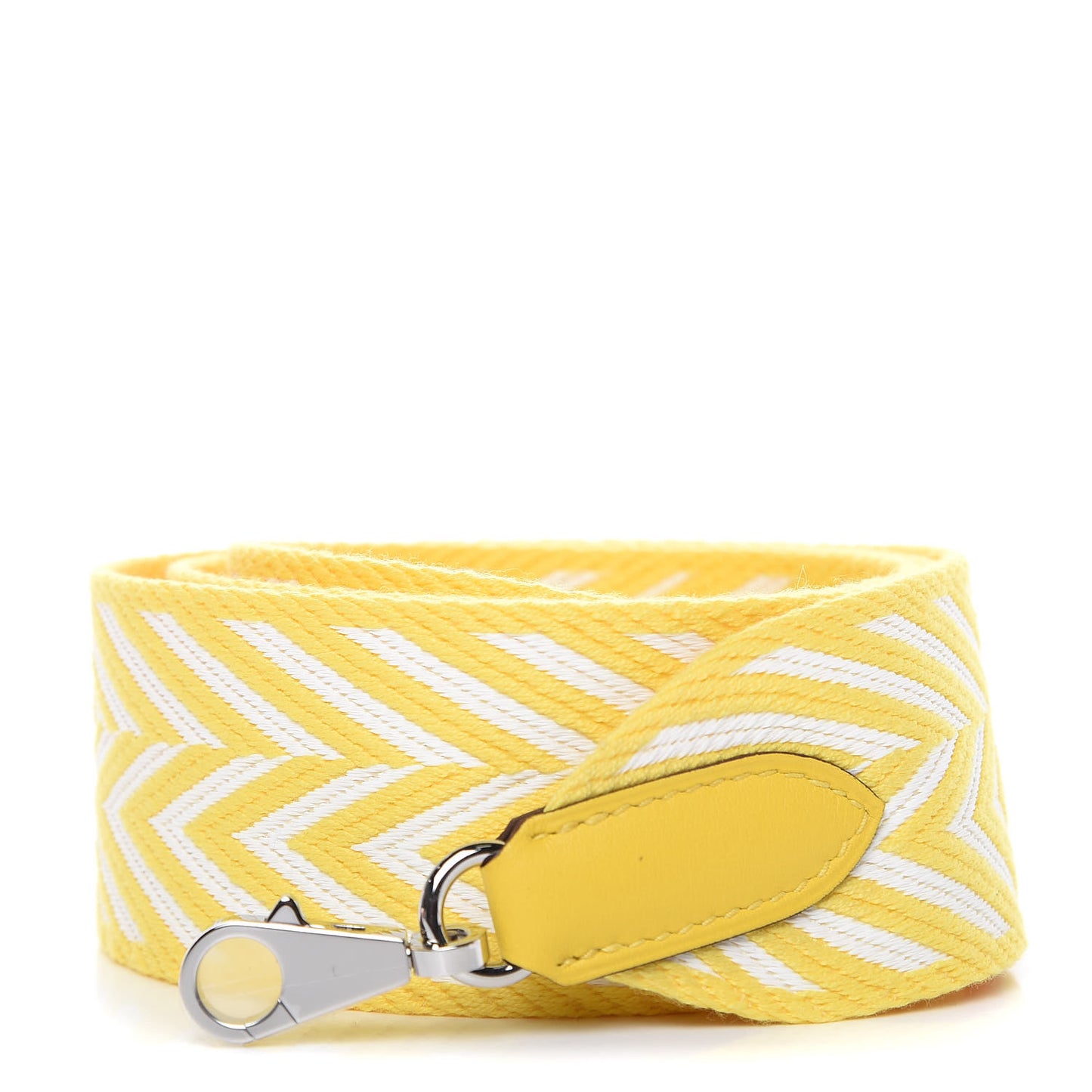 Toile Swift 50mm Sangle ZigZag Shoulder Strap Jaune Citron Blanc Jaune De Naples
