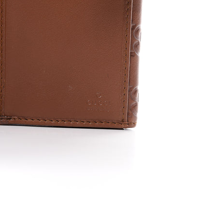 Gucci Guccissima New Britt Continental Snap Wallet Brown 6 of 11