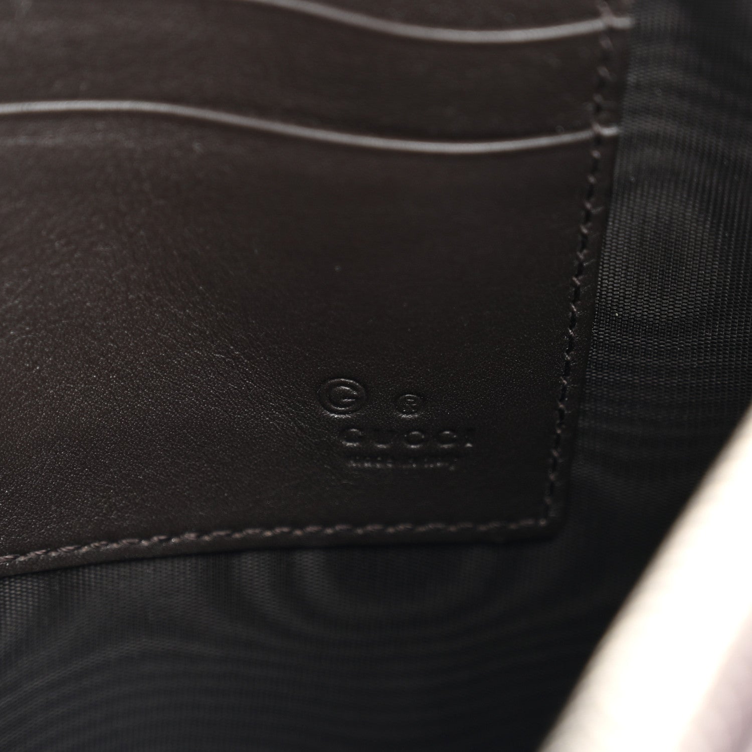 Gucci Microguccissima Clutch Black 6 of 12