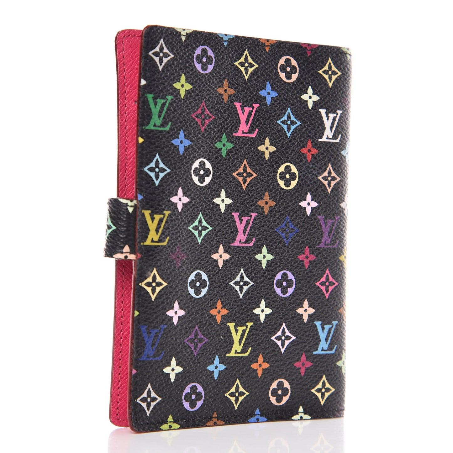 Monogram Multicolor Small Ring Agenda Cover Black Grenade