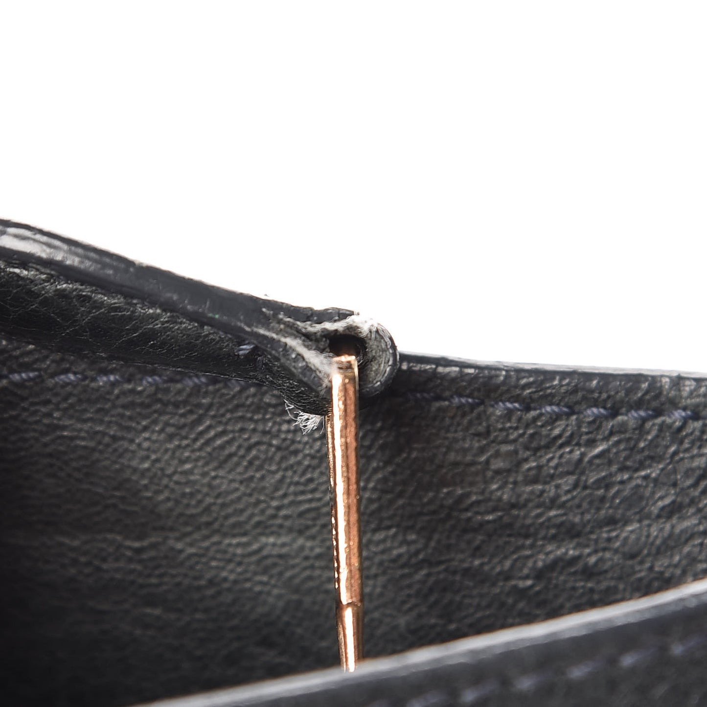 Agneau Giant 12 Rose Gold Hardware First Anthracite