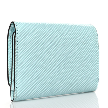 Louis Vuitton Epi Twist Compact Wallet Seaside 3 of 10