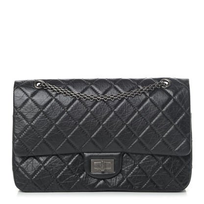 Chanel Aged Calfskin Quilted 2.55 Reissue 227 Flap Black 1 of 5