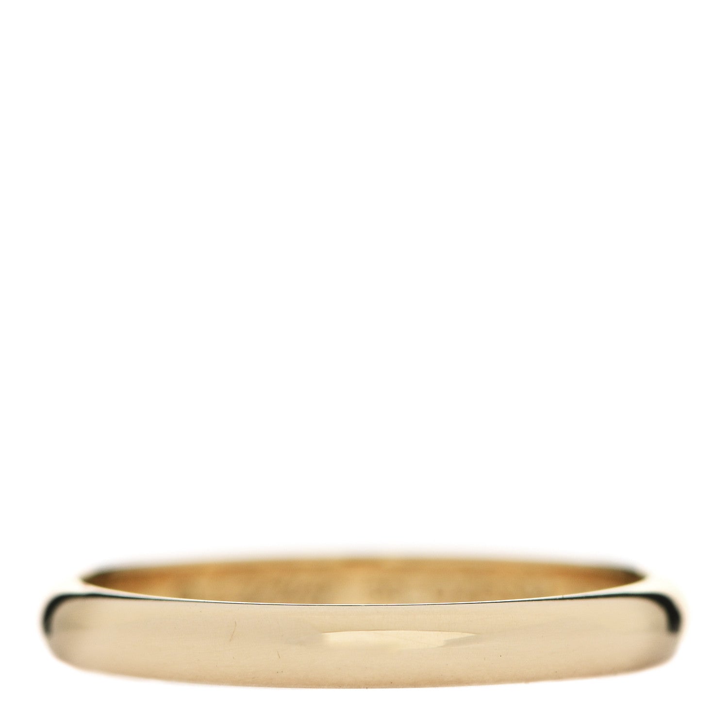 Cartier 18K Yellow Gold 2.5mm 1895 Wedding Band Ring 55 7.25 1 of 4