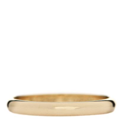 Cartier 18K Yellow Gold 2.5mm 1895 Wedding Band Ring 55 7.25 1 of 4