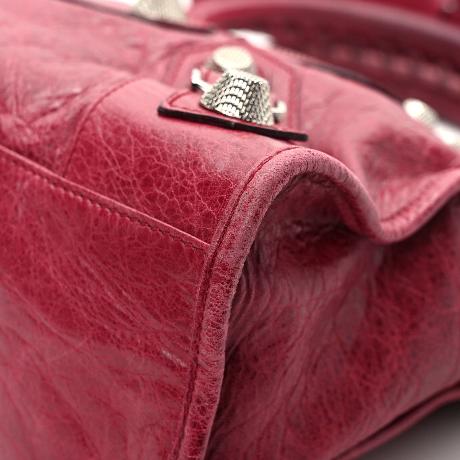 Balenciaga Agneau Giant 21 Silver Hardware City Cassis 12 of 15