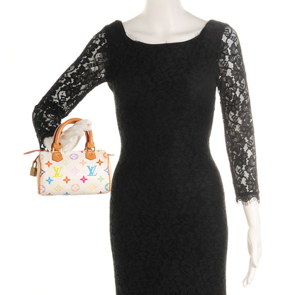 Louis Vuitton Monogram Multicolor Mini Sac HL Speedy White 2 of 7
