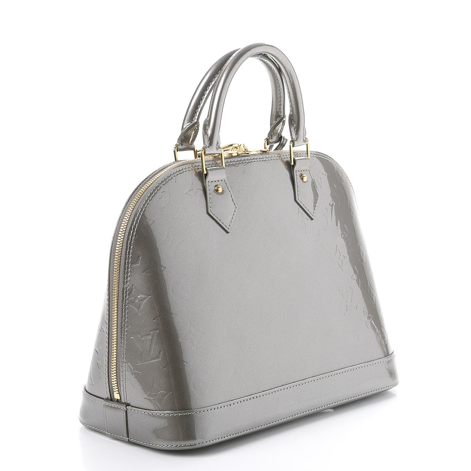Louis Vuitton Vernis Alma PM Gris Art Deco 3 of 8