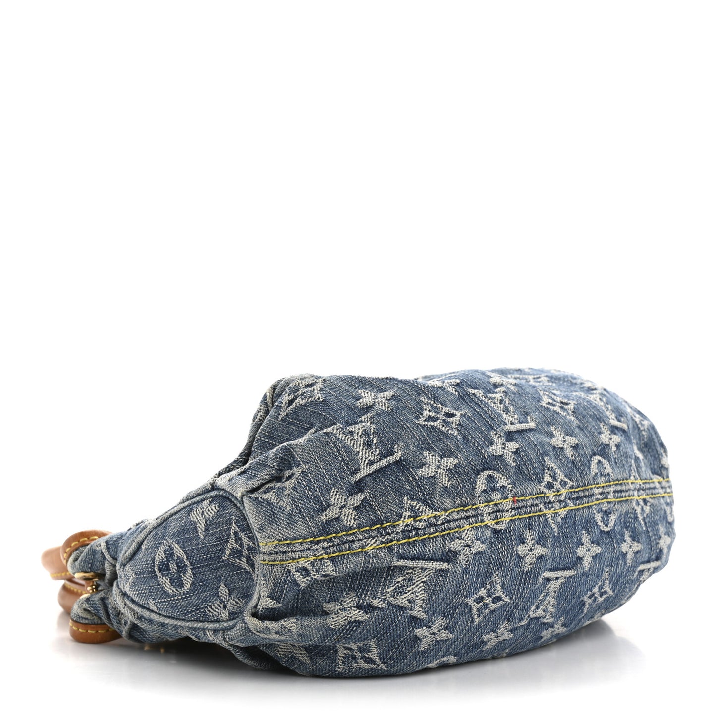 Monogram Denim Pleaty Blue
