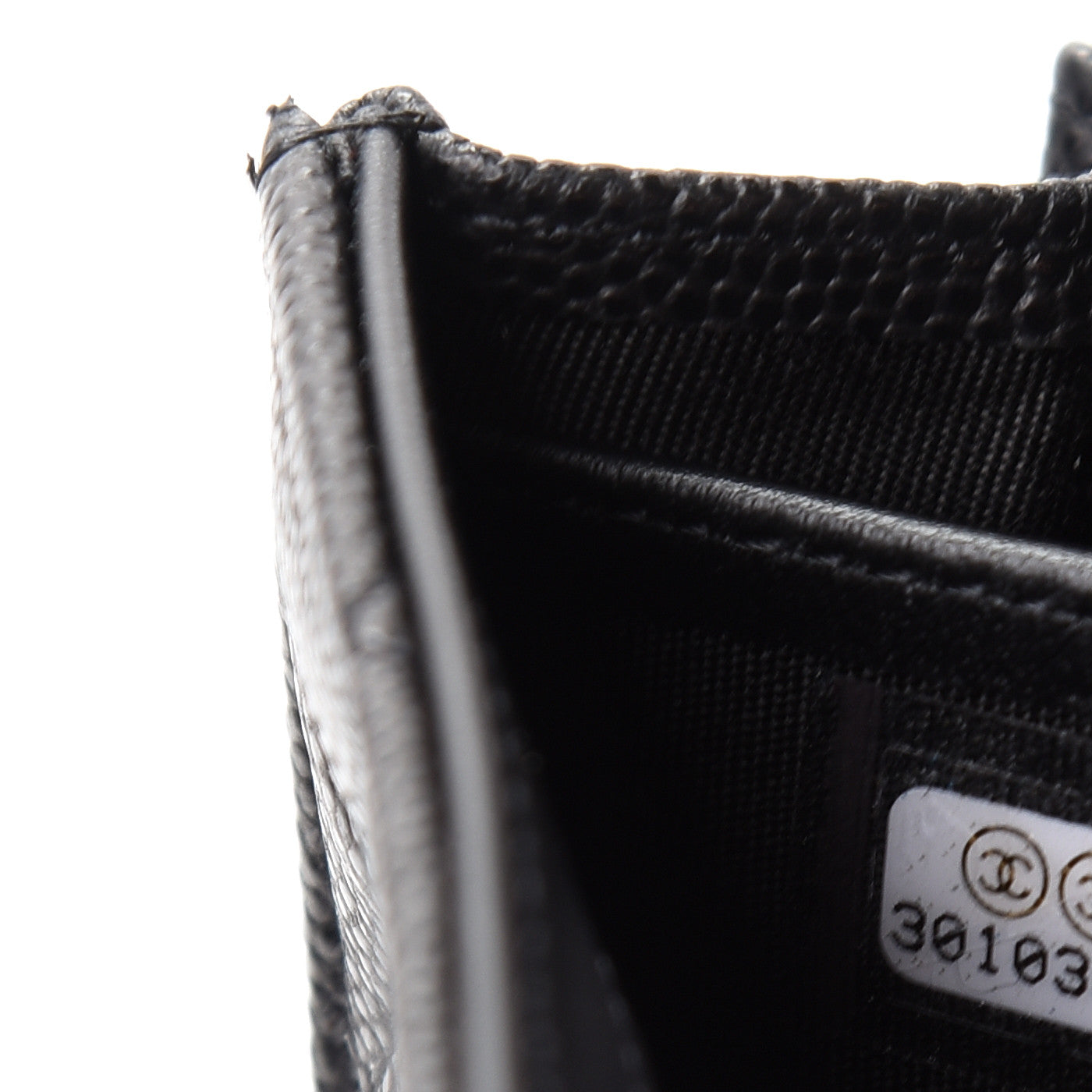 Caviar Quilted Large Boy Gusset Flap Wallet Black