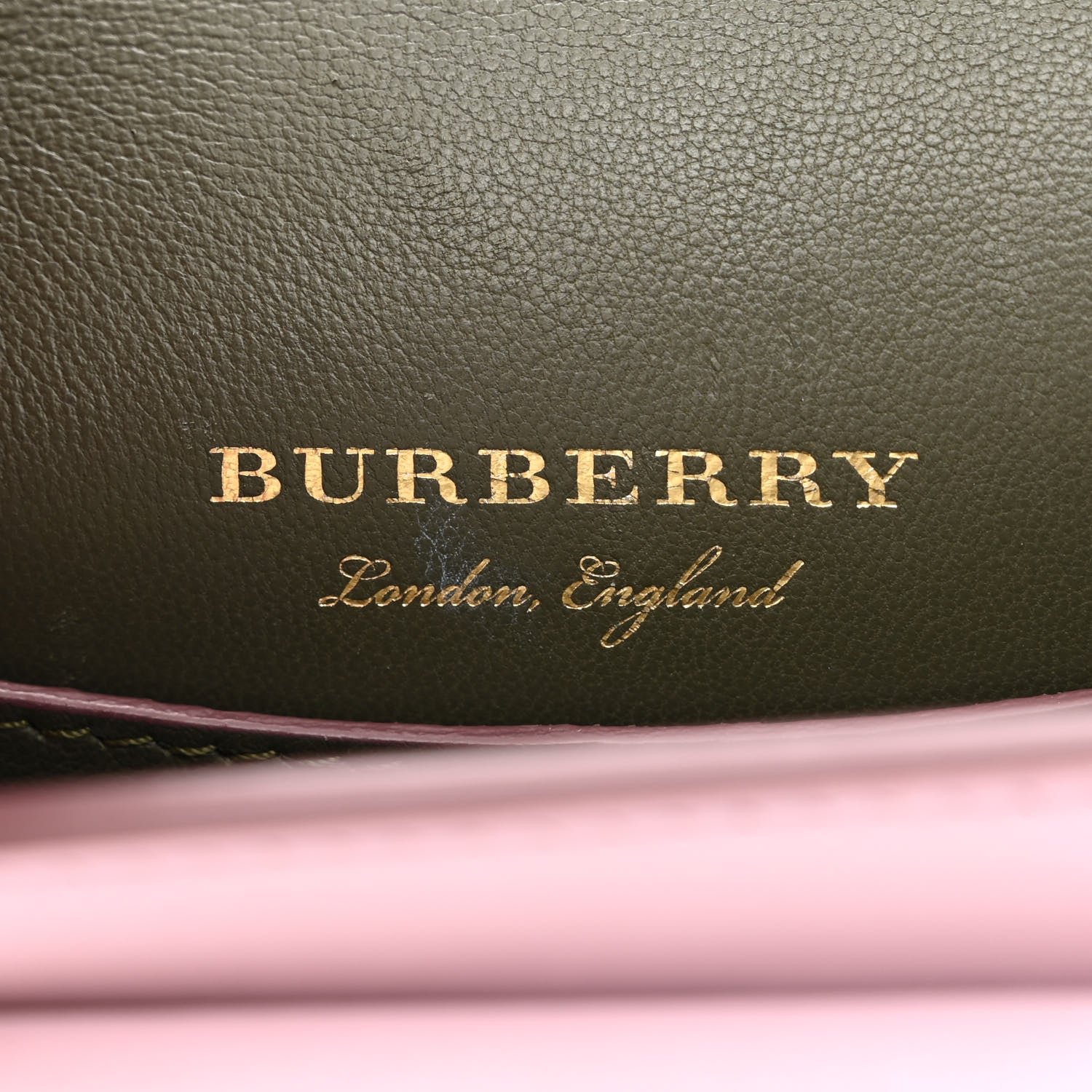 Burberry Calfskin Square Mini Satchel Pale Lavender 6 of 11
