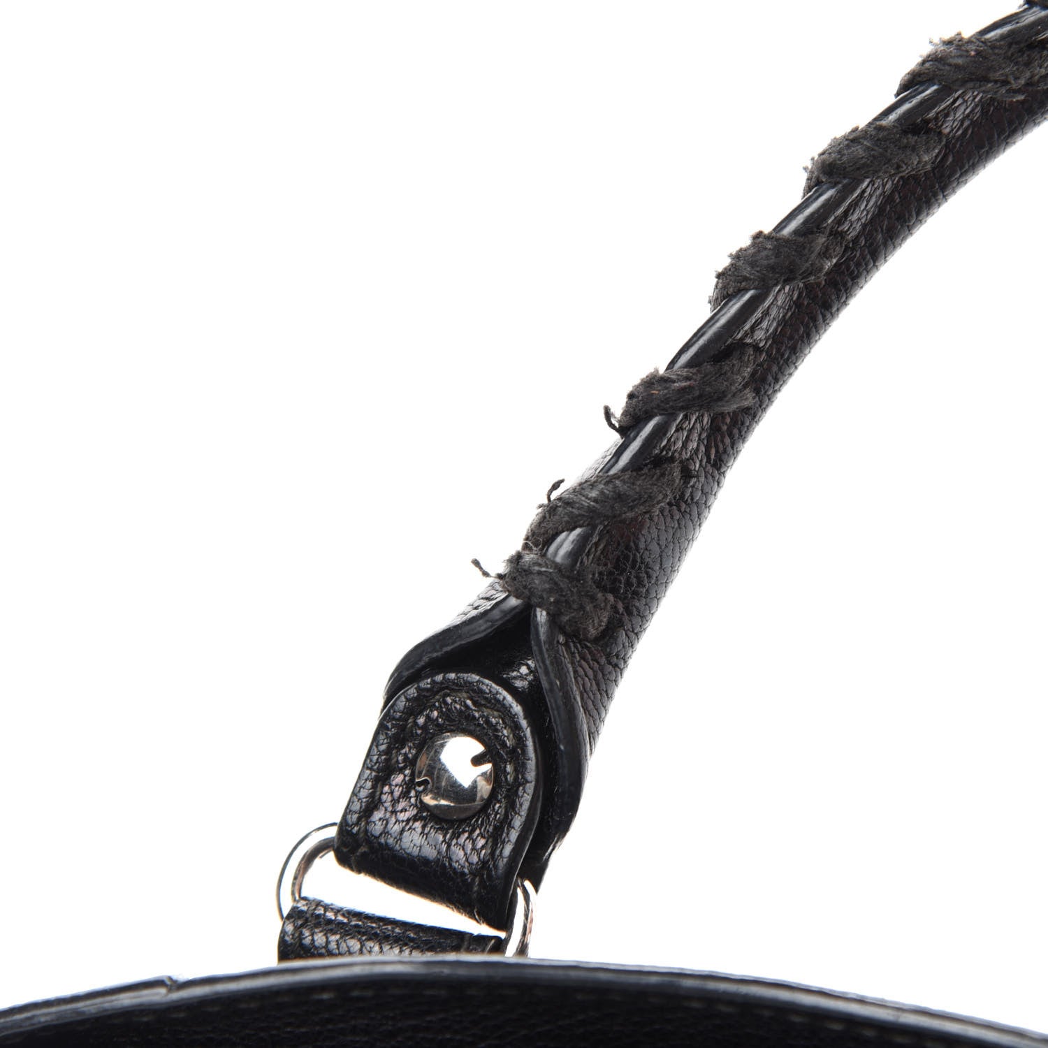 Balenciaga Chevre Silver Metallic Edge Hardware Mini City Black 14 of 15