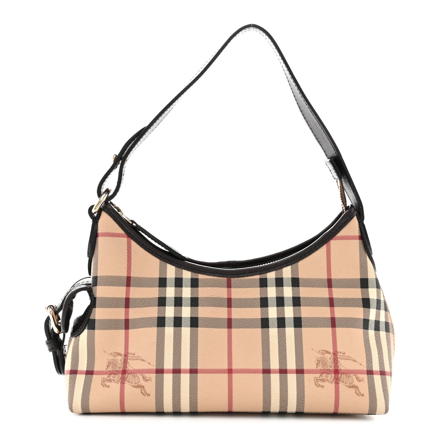 Haymarket Check Small Shoulder Bag Chocolate