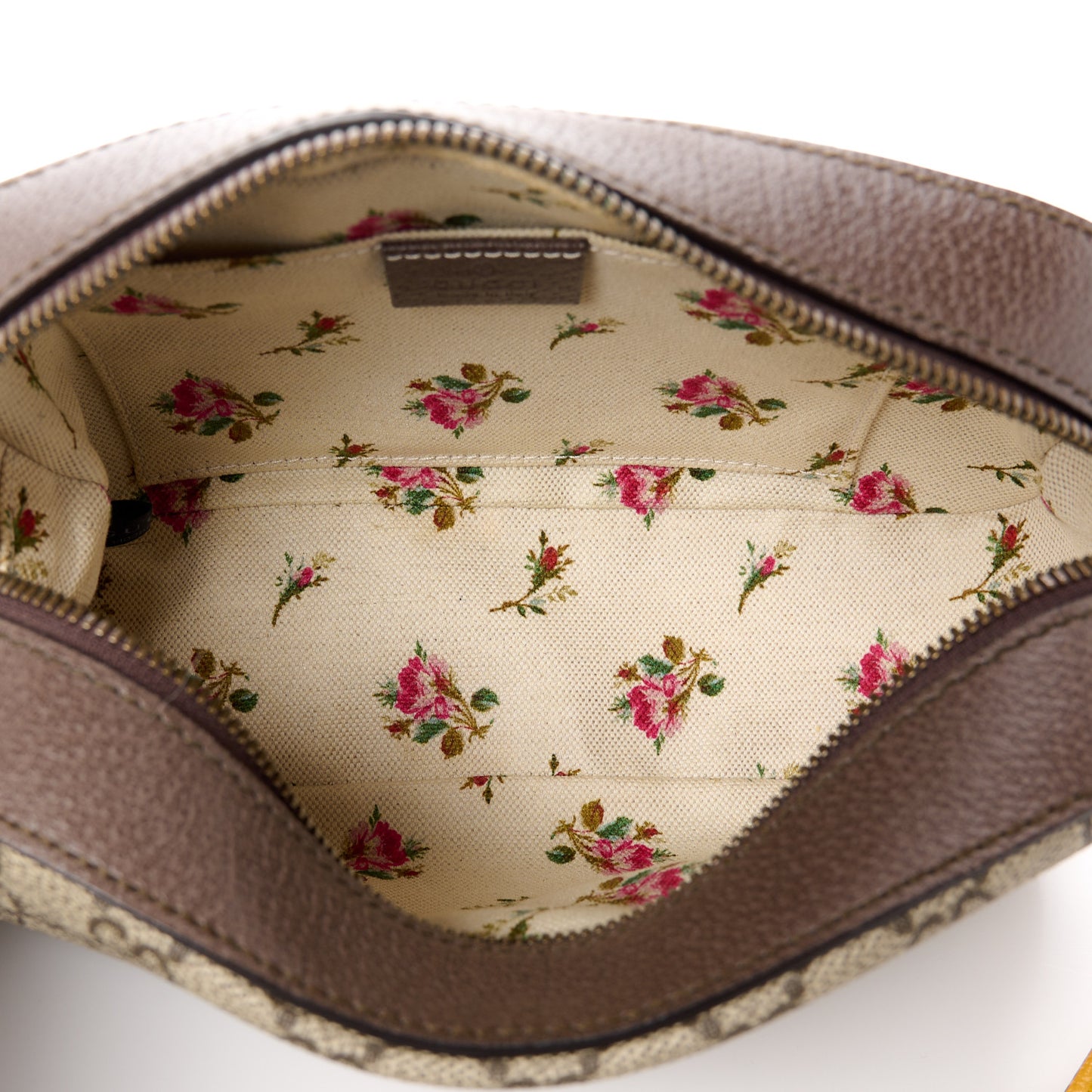 GG Supreme Monogram Web Neo Vintage Shoulder Bag Beige New Acero Crop