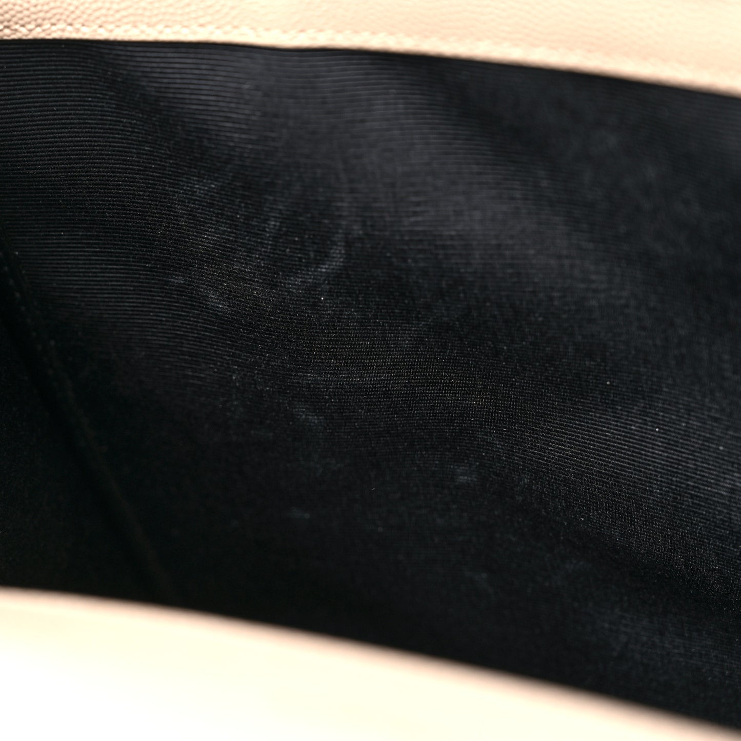 Grain De Poudre Mixed Matelasse Large Triquilt Monogram Satchel Dark Beige