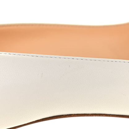 Christian Louboutin Nappa Patent Studded Predupump 85 Pumps 39.5 White 8 of 12