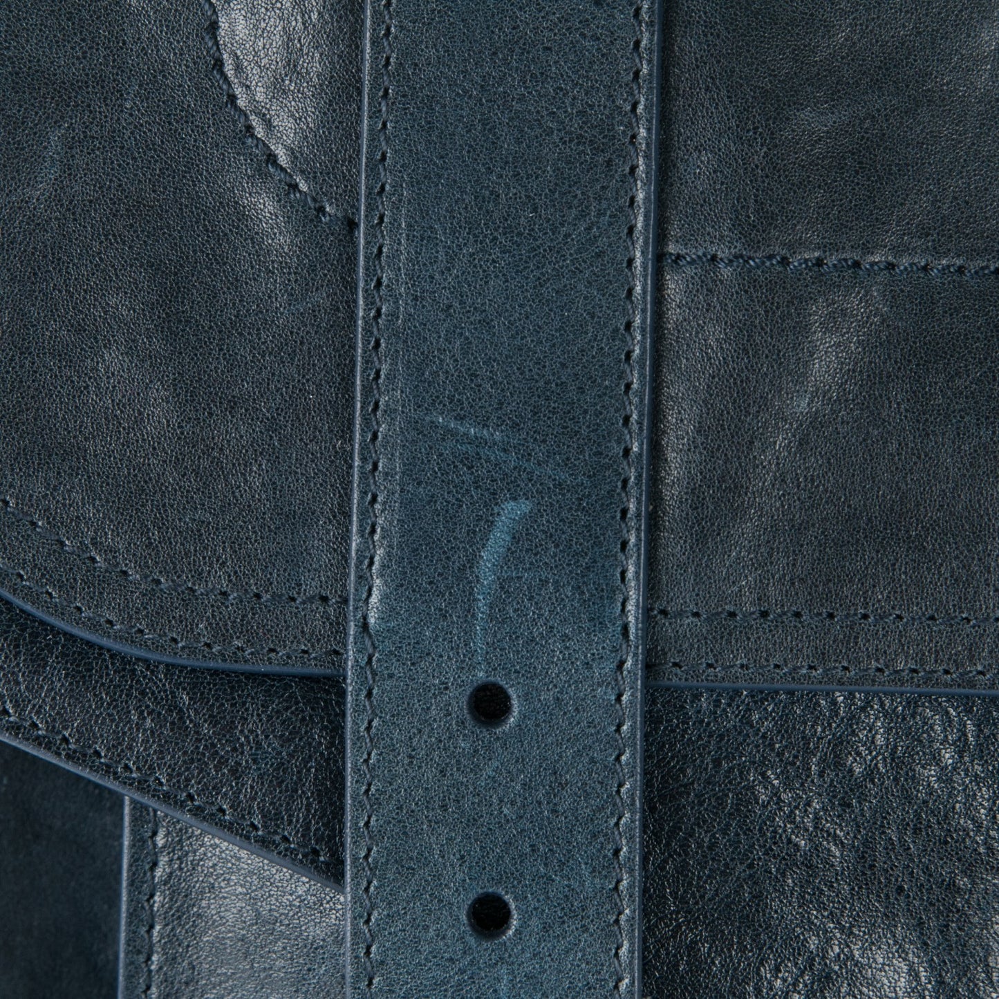 Lambskin Medium PS1 Satchel Navy