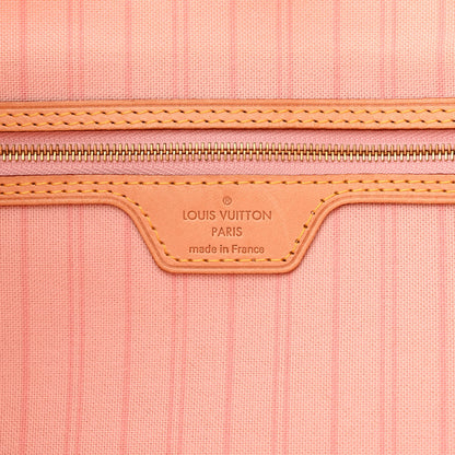 Louis Vuitton Damier Azur Delightful PM Rose Ballerine 6 of 13