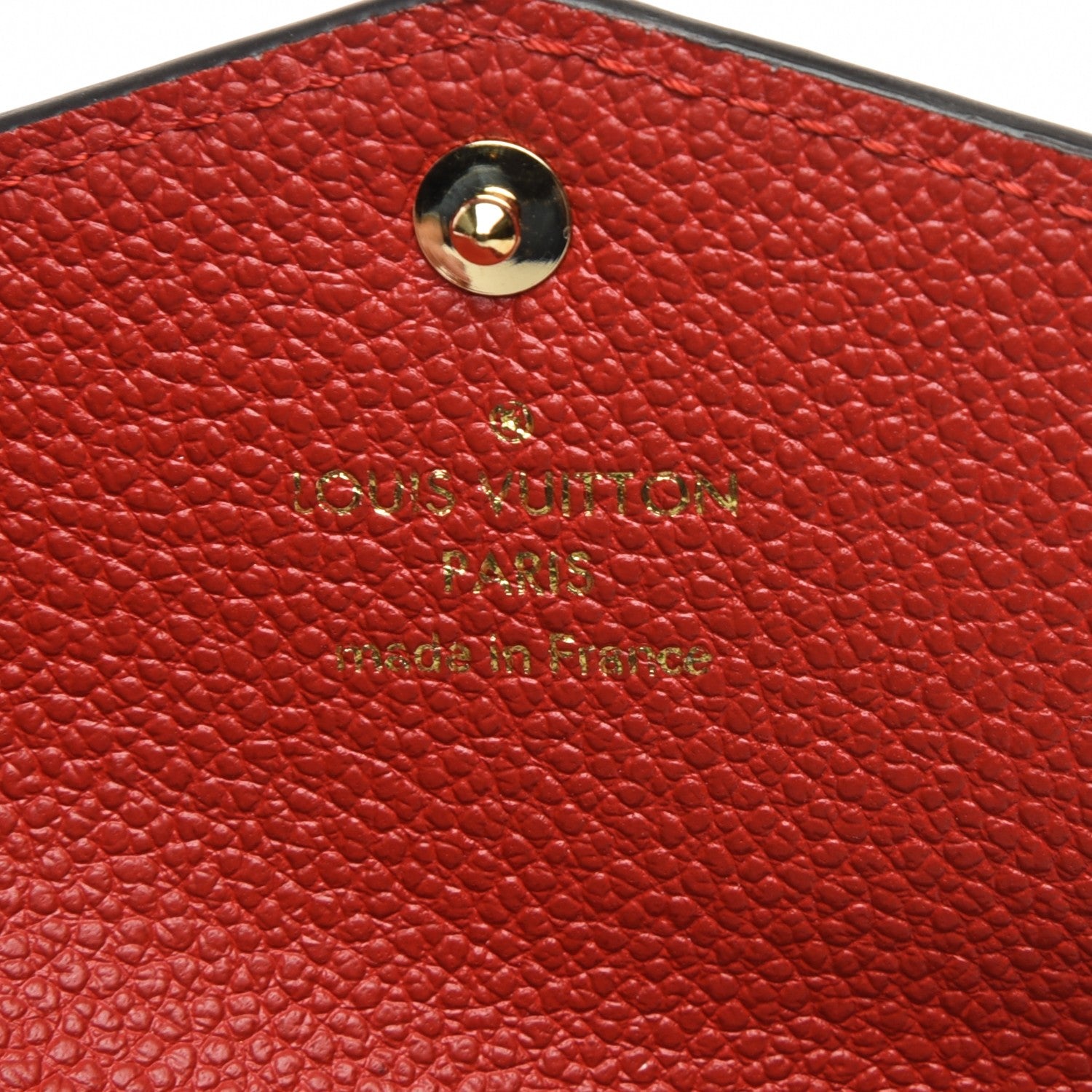 Louis Vuitton Empreinte Key Pouch Cherry 7 of 7