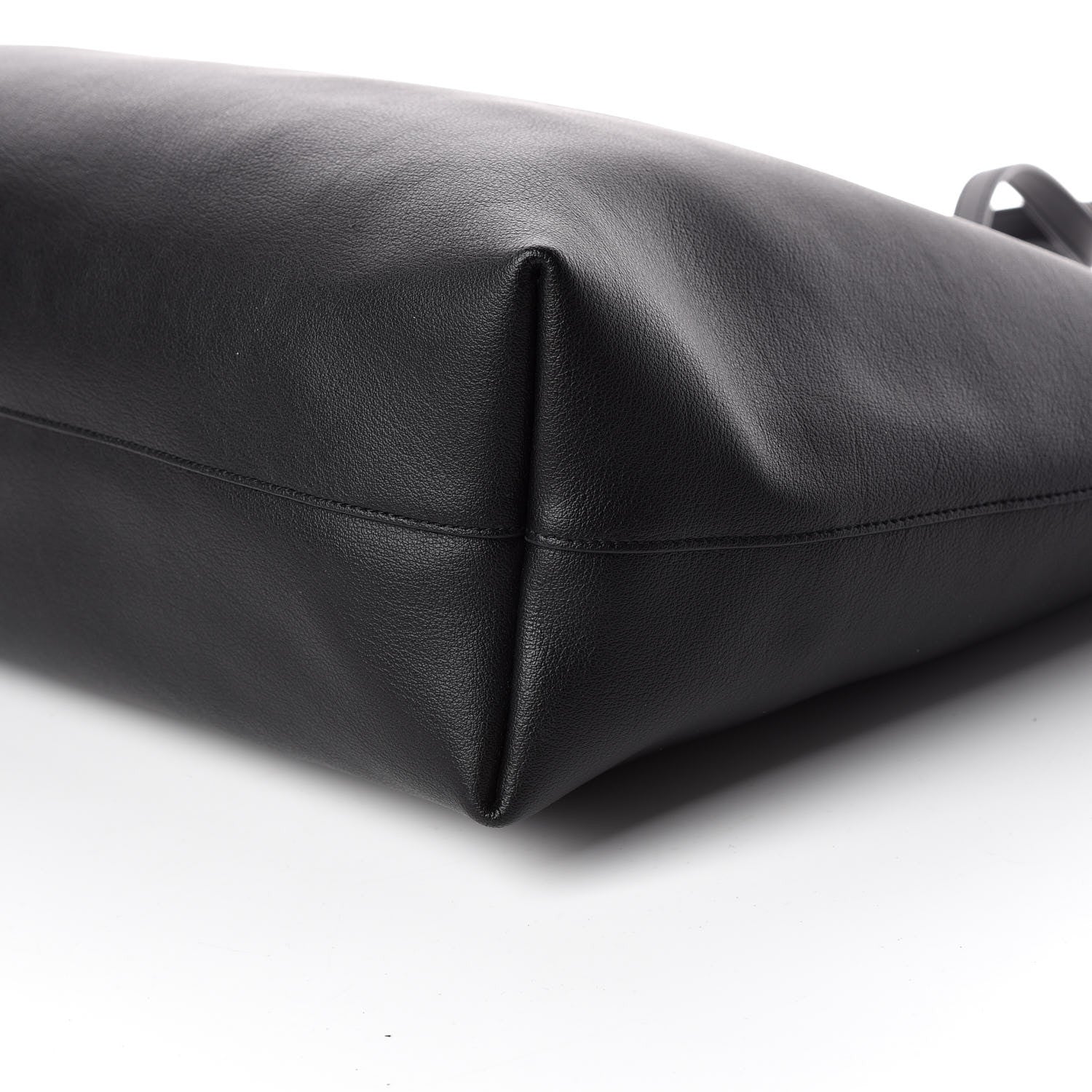 Saint Laurent Calfskin Large Shopping Tote Black 7 of 11