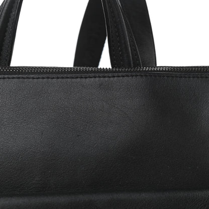 MCM Calfskin Embossed Medium M Moment Backpack Black 13 of 16