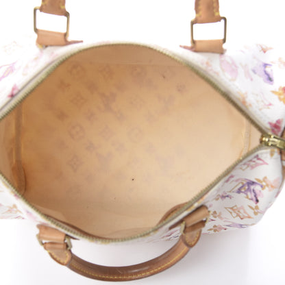 Louis Vuitton Watercolor Aquarelle Speedy 30 White 4 of 8