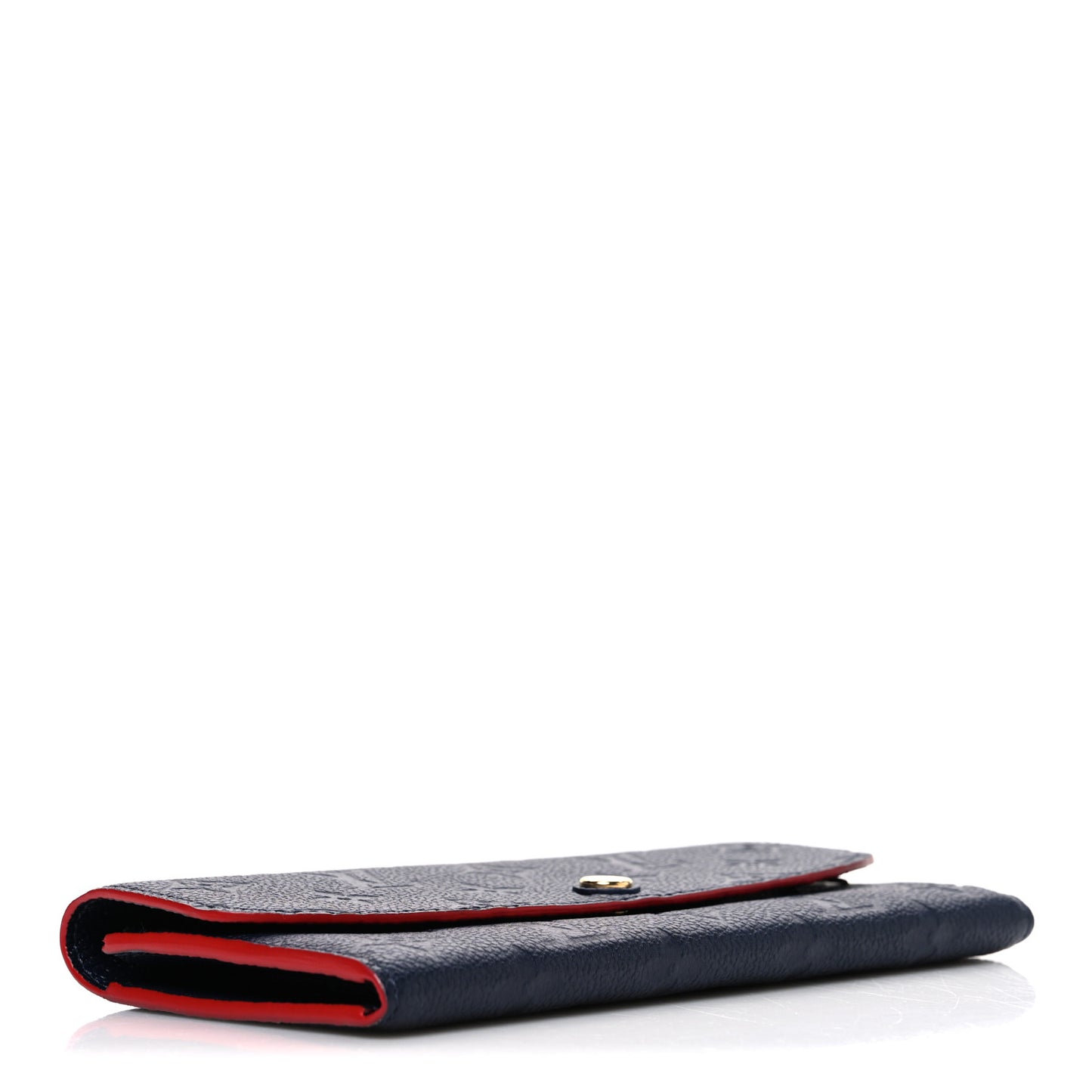 Empreinte Emilie Wallet Marine Rouge