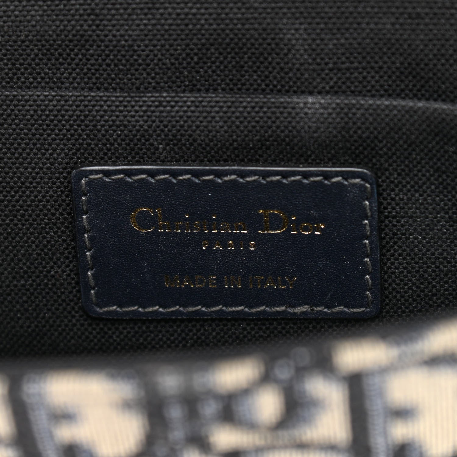 Christian Dior Oblique 30 Montaigne Box Bag Blue 6 of 10