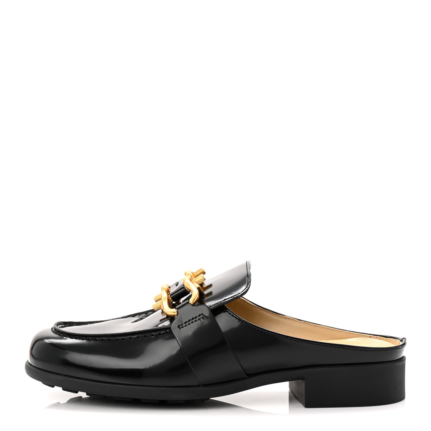 Calfskin Monsieur Loafers 37.5 Black