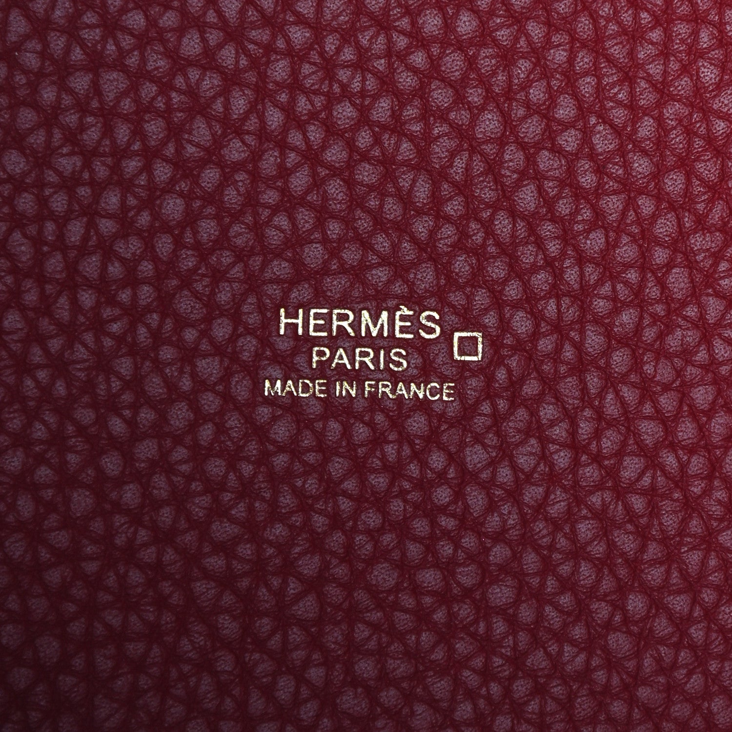 Hermes Taurillon Clemence Matte Alligator Picotin Lock Touch 22 MM Rouge Grenat 6 of 9