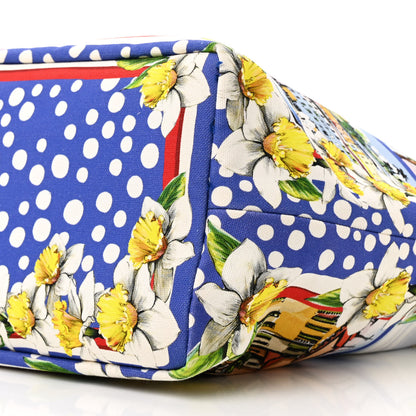 Dolce & Gabbana Canvas Cannes Printed Tote Multicolor 9 of 9