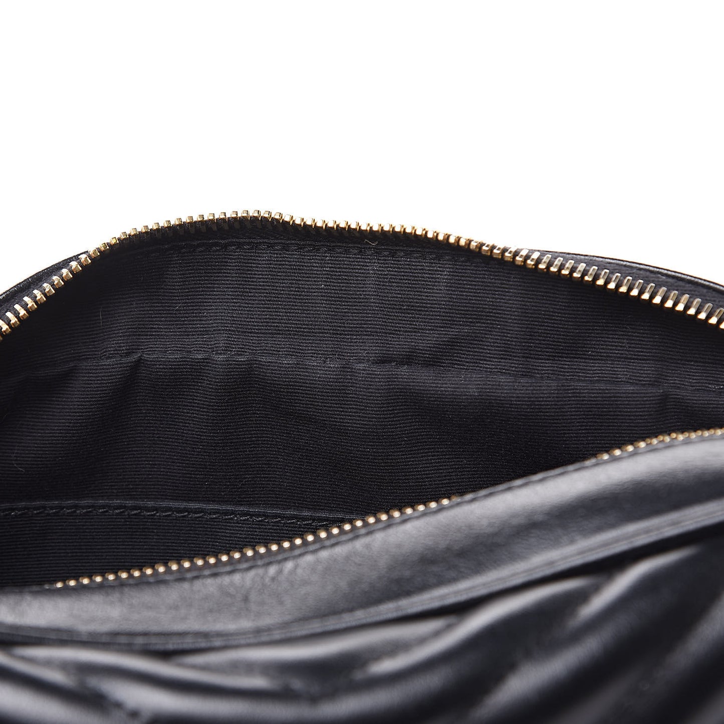 Calfskin Matelasse Monogram Lou Camera Bag Black