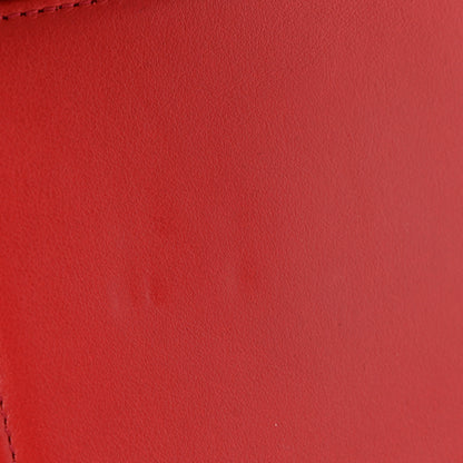Chanel Caviar Quilted Boy Wallet On Chain WOC Red 12 of 12
