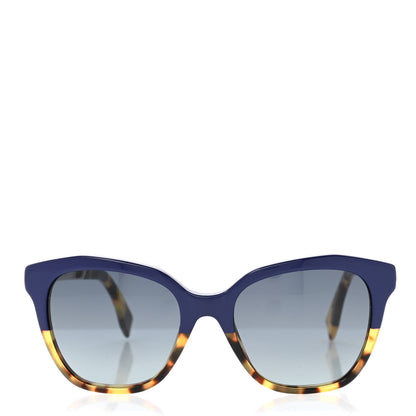 Fendi Acetate Cat Eye Sunglasses FF 0089/S Tortoise Blue 2 of 6