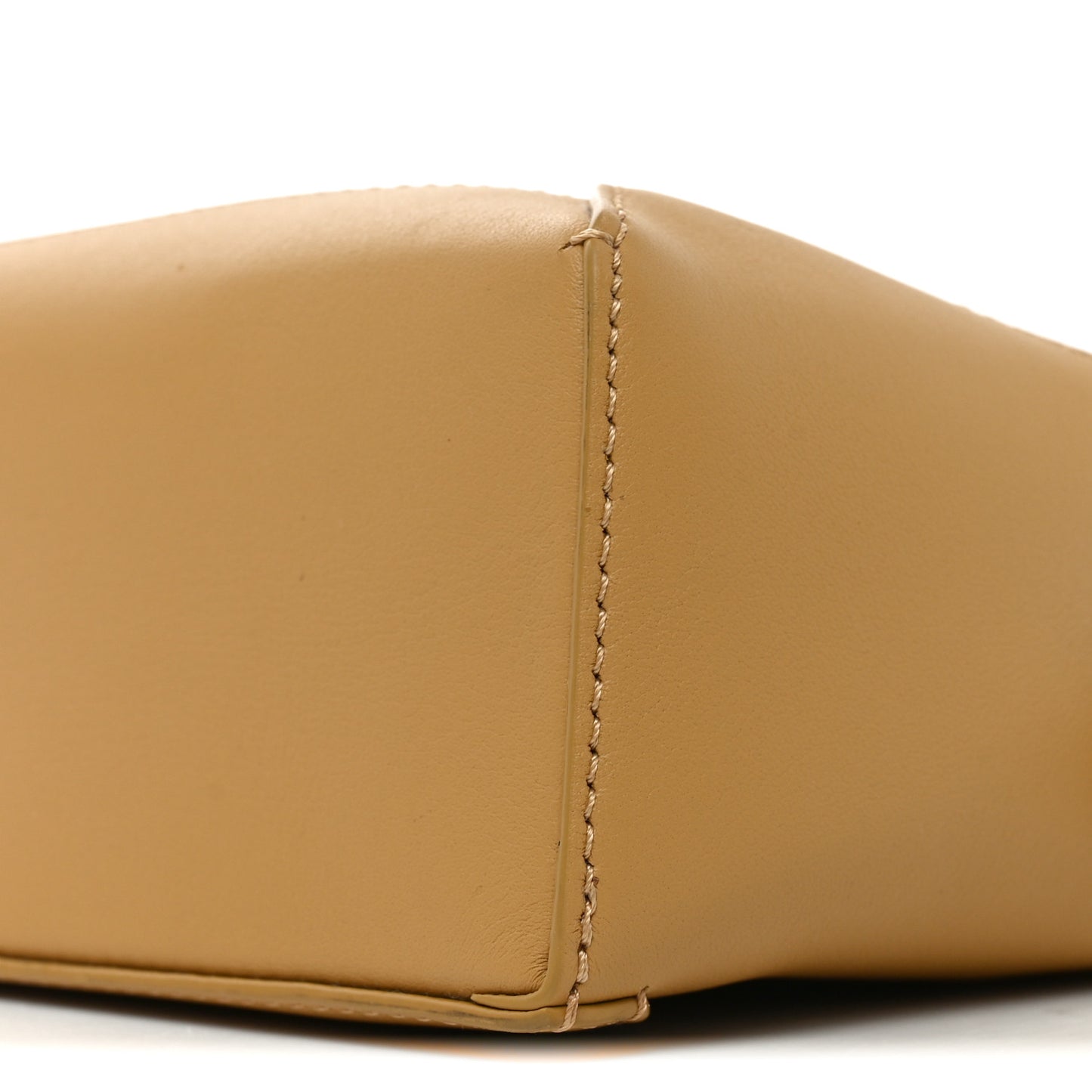 Calfskin Mini Woven Puzzle Bag Sahara