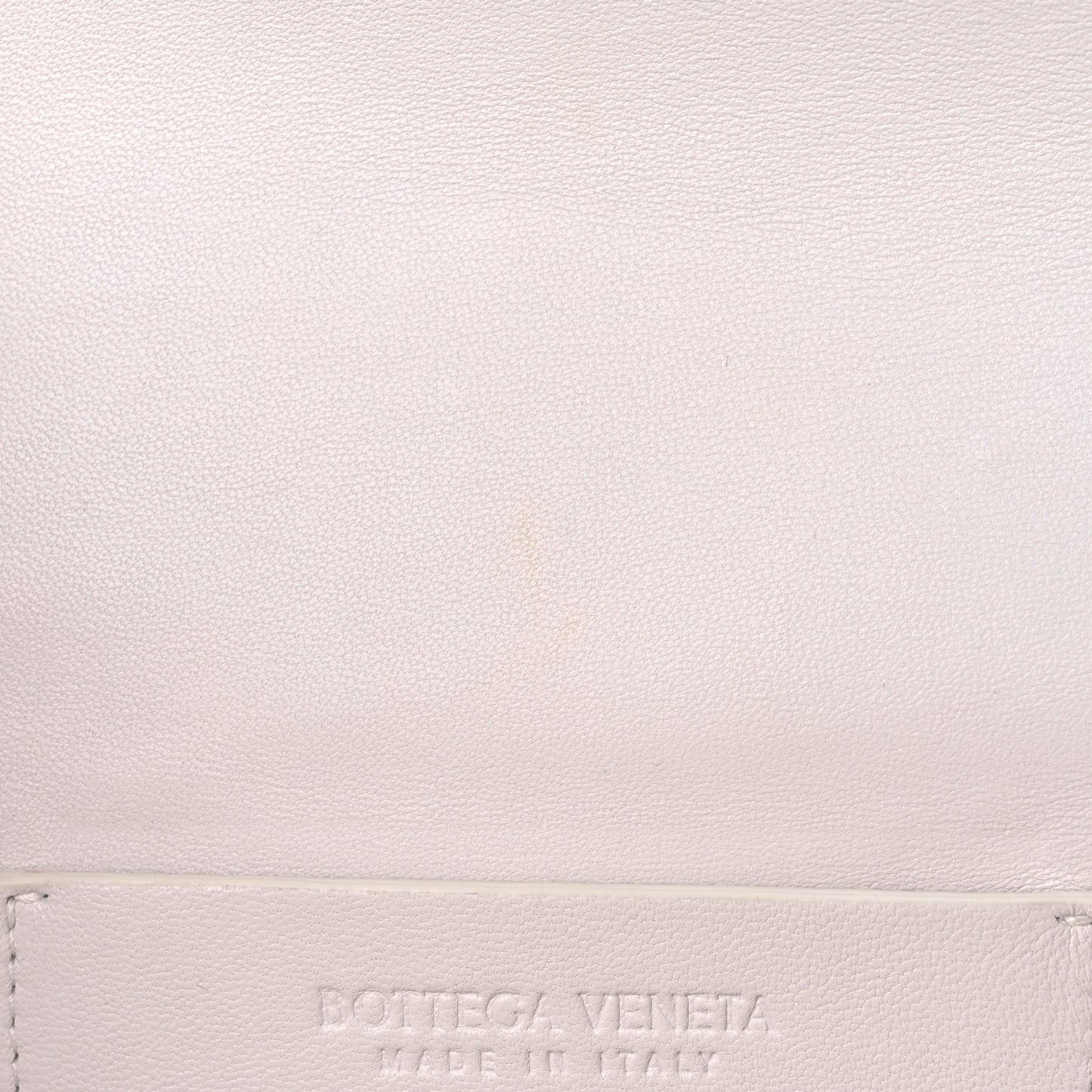 Lambskin Small Beak Triangle Flap Shoulder Bag Chalk