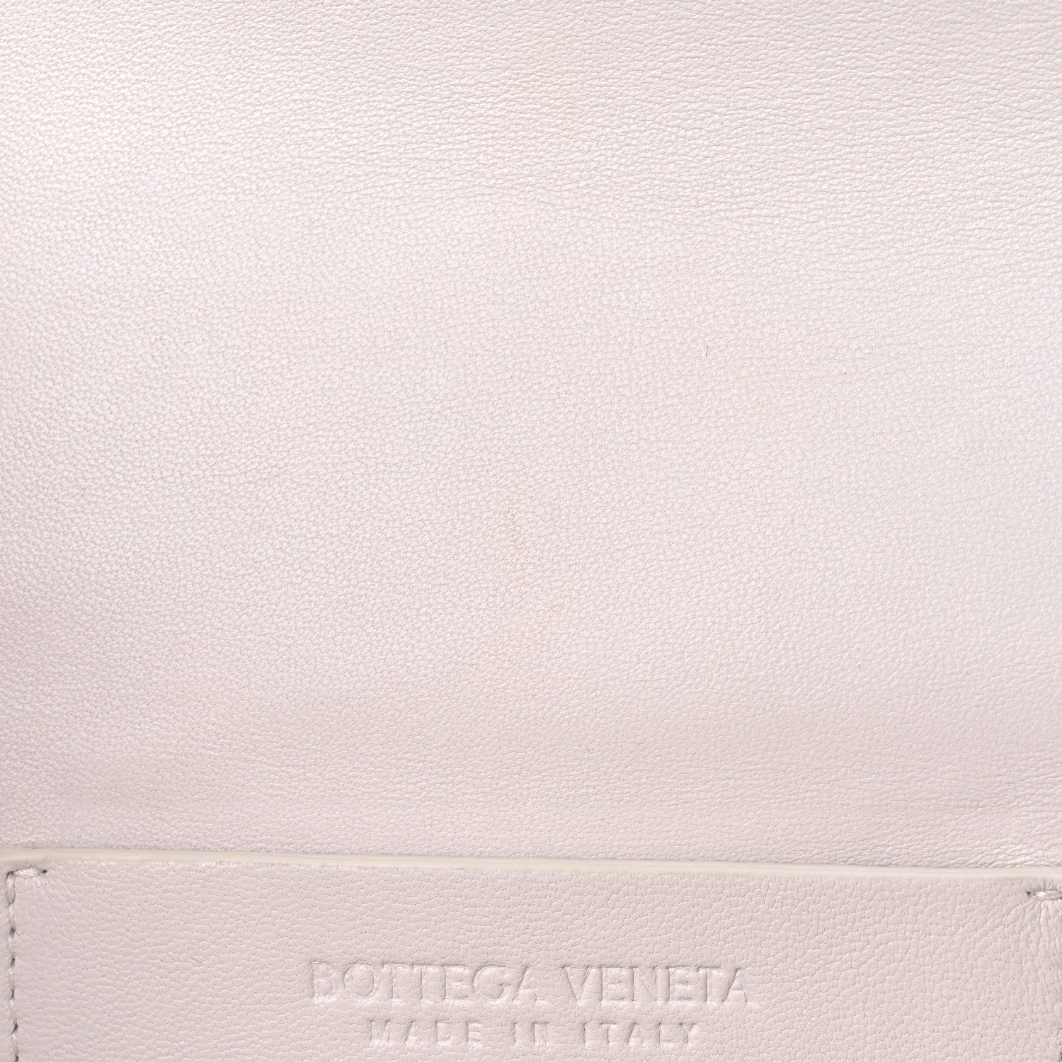 Bottega Veneta Lambskin Small Beak Triangle Flap Shoulder Bag Chalk 9 of 11