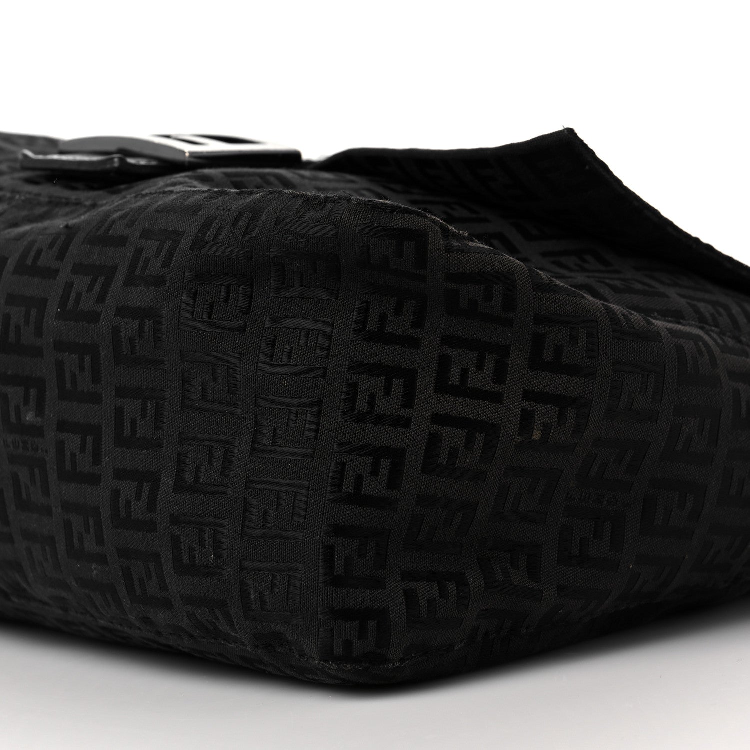 Fendi Zucchino Mama Baguette Black 8 of 9