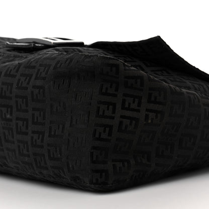 Fendi Zucchino Mama Baguette Black 8 of 9