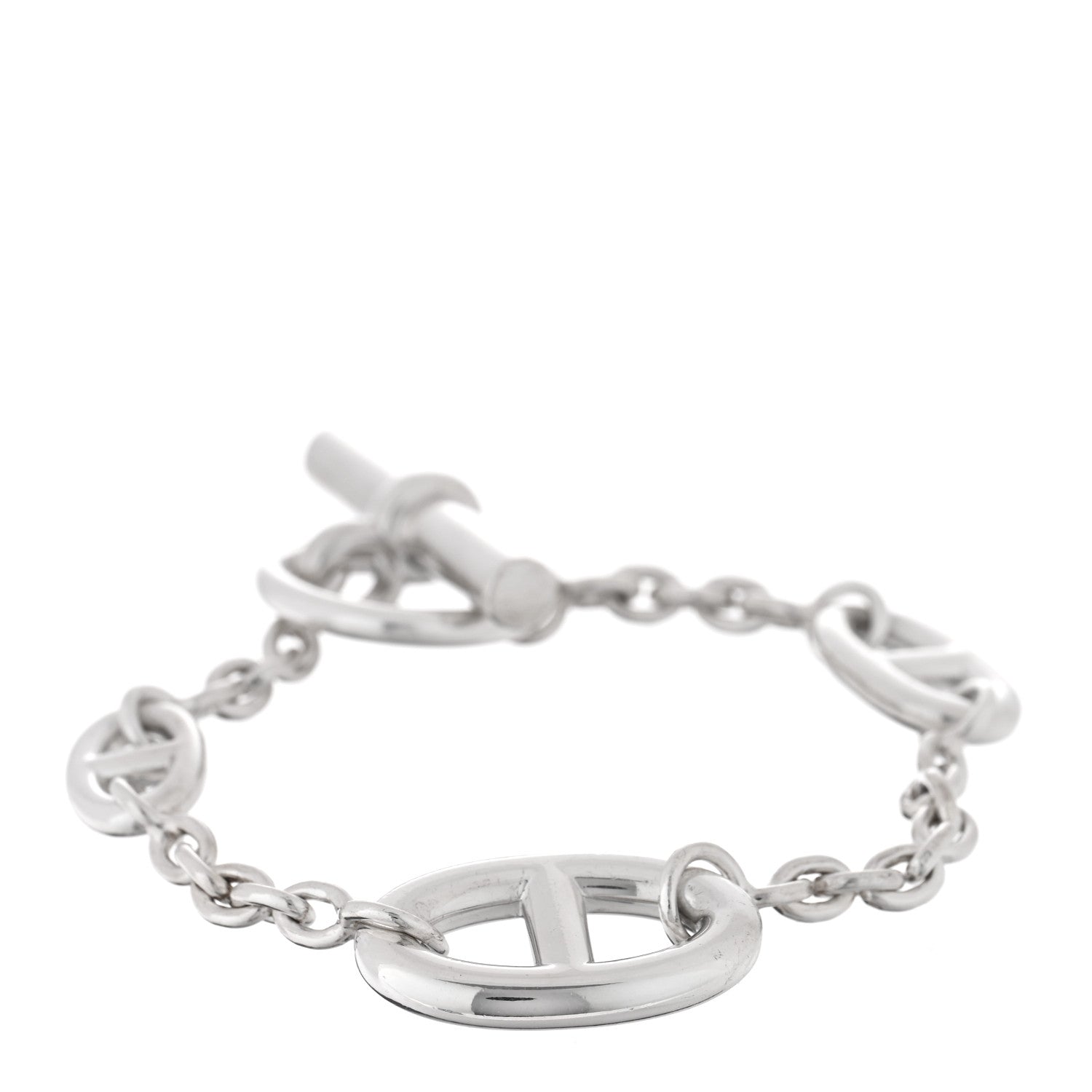 Hermes Sterling Silver Farandole Bracelet 1 of 4