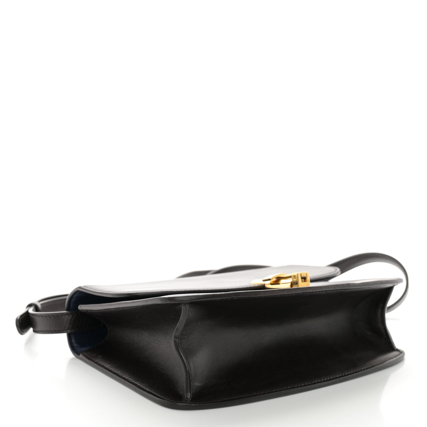 The Row Sleek Calfskin The Sofia 8.75 Crossbody Dark Brown 4 of 12