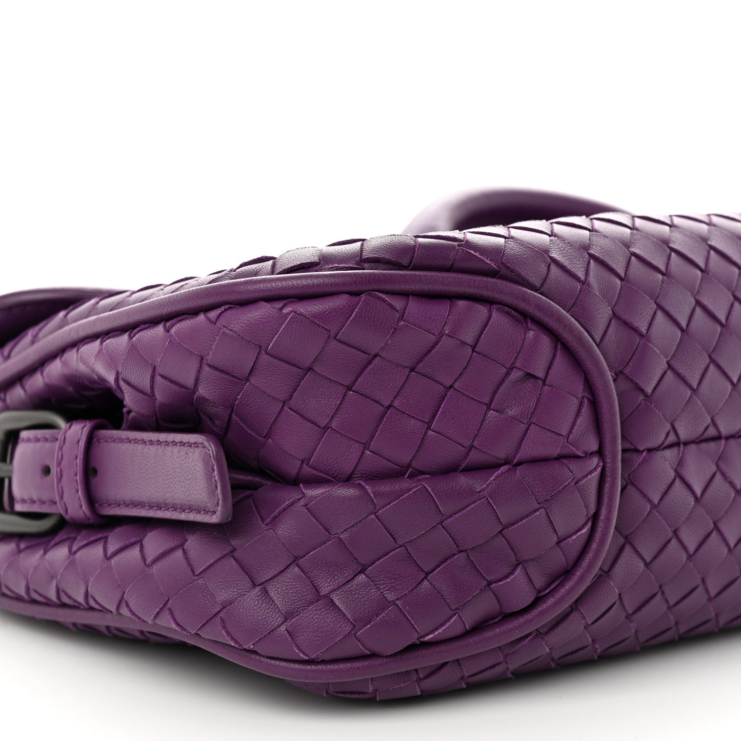 Nappa Intrecciato Rialto Shoulder Bag Monalisa