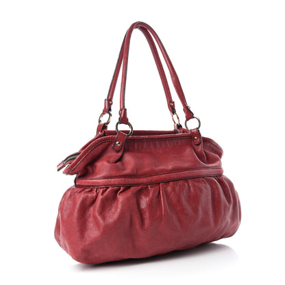 Fendi Calfskin Large Chef Shopper Tote Rosso 3 of 17