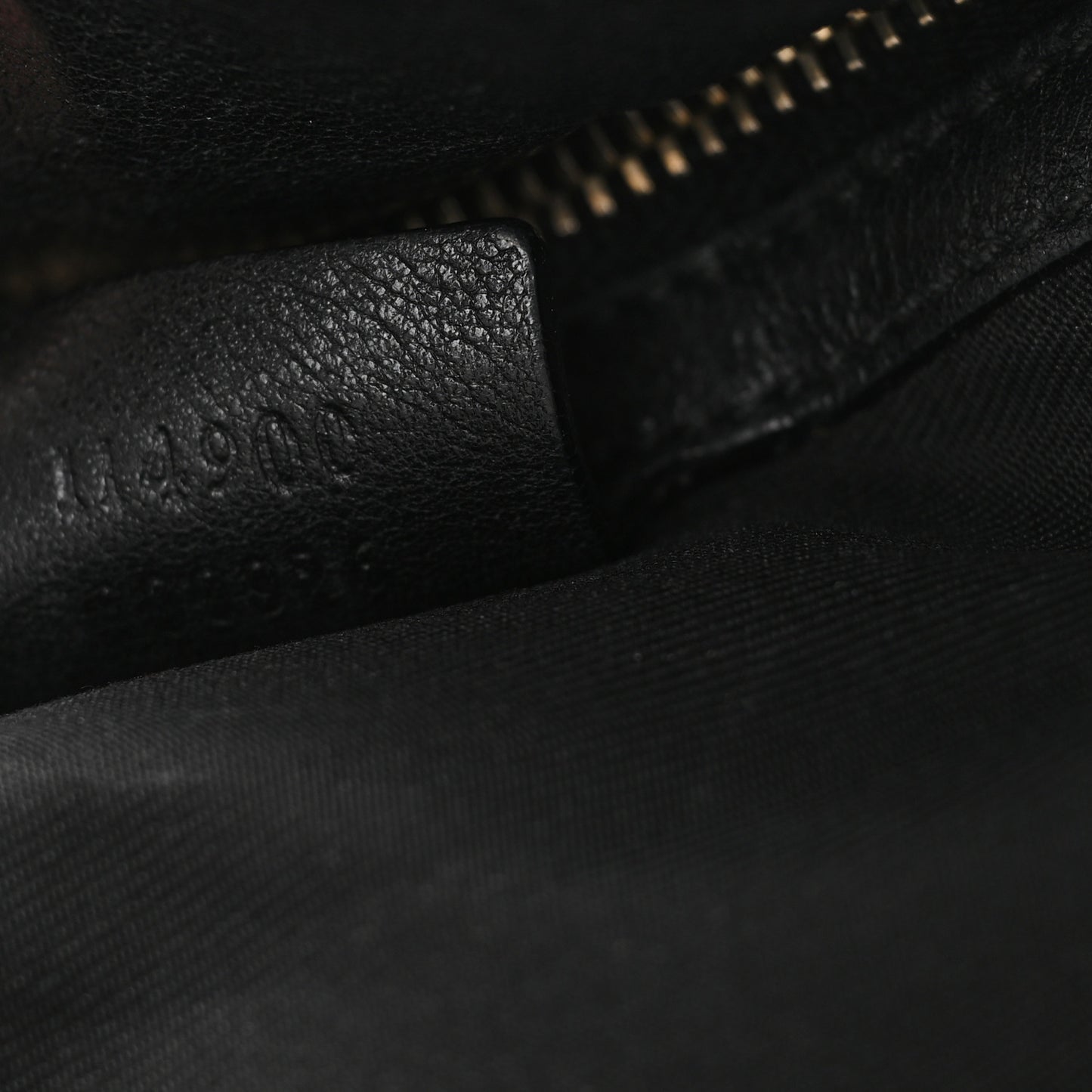 Calfskin Large Horsebit Chain Hobo Black