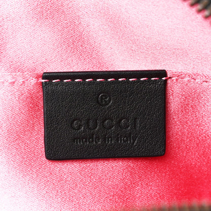 Gucci Velvet Matelasse GG Marmont Belt Bag 95 38 Black 6 of 13