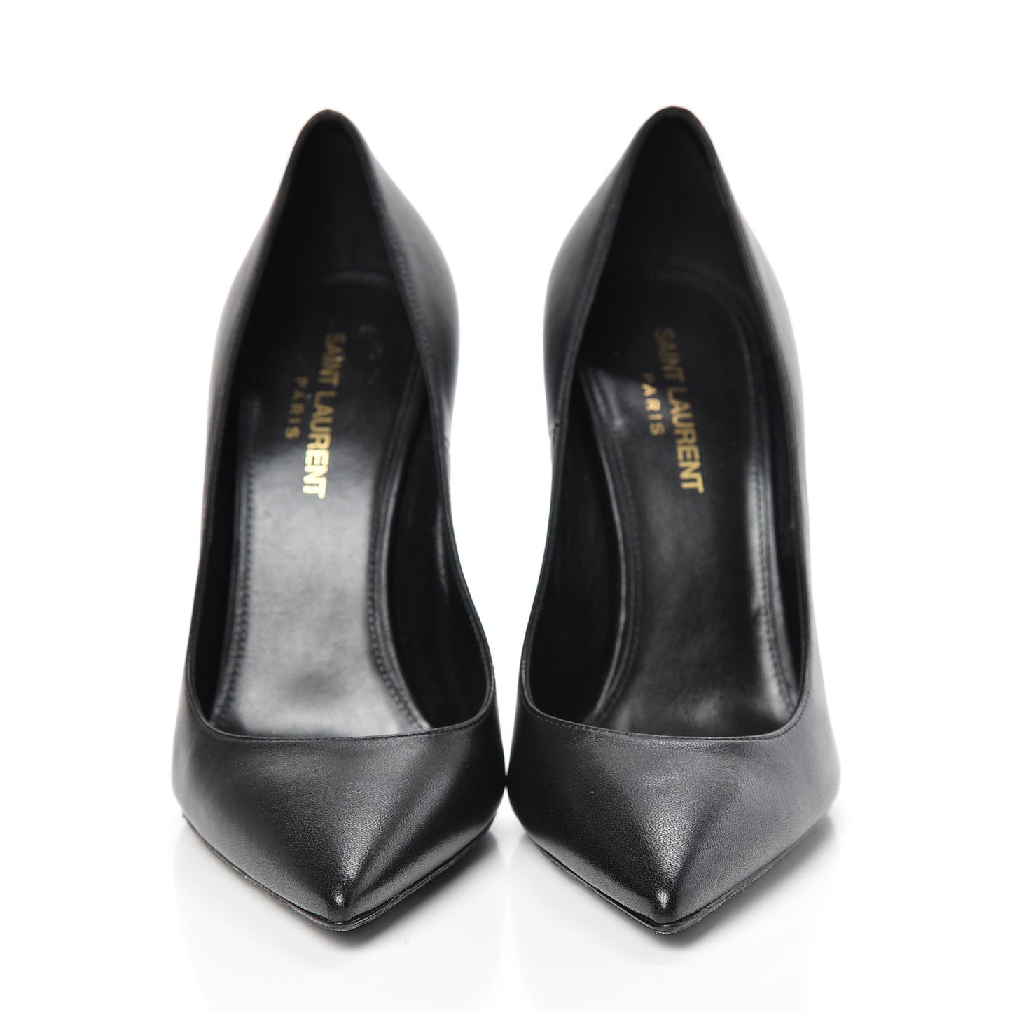 Calfskin Opyum 110 Pumps 37.5 Black