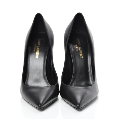 Saint Laurent Calfskin Opyum 110 Pumps 37.5 Black 2 of 10