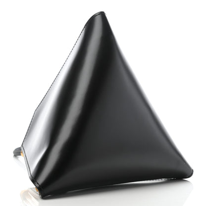 Bottega Veneta Calfskin Pyramid Bag Black 4 of 6