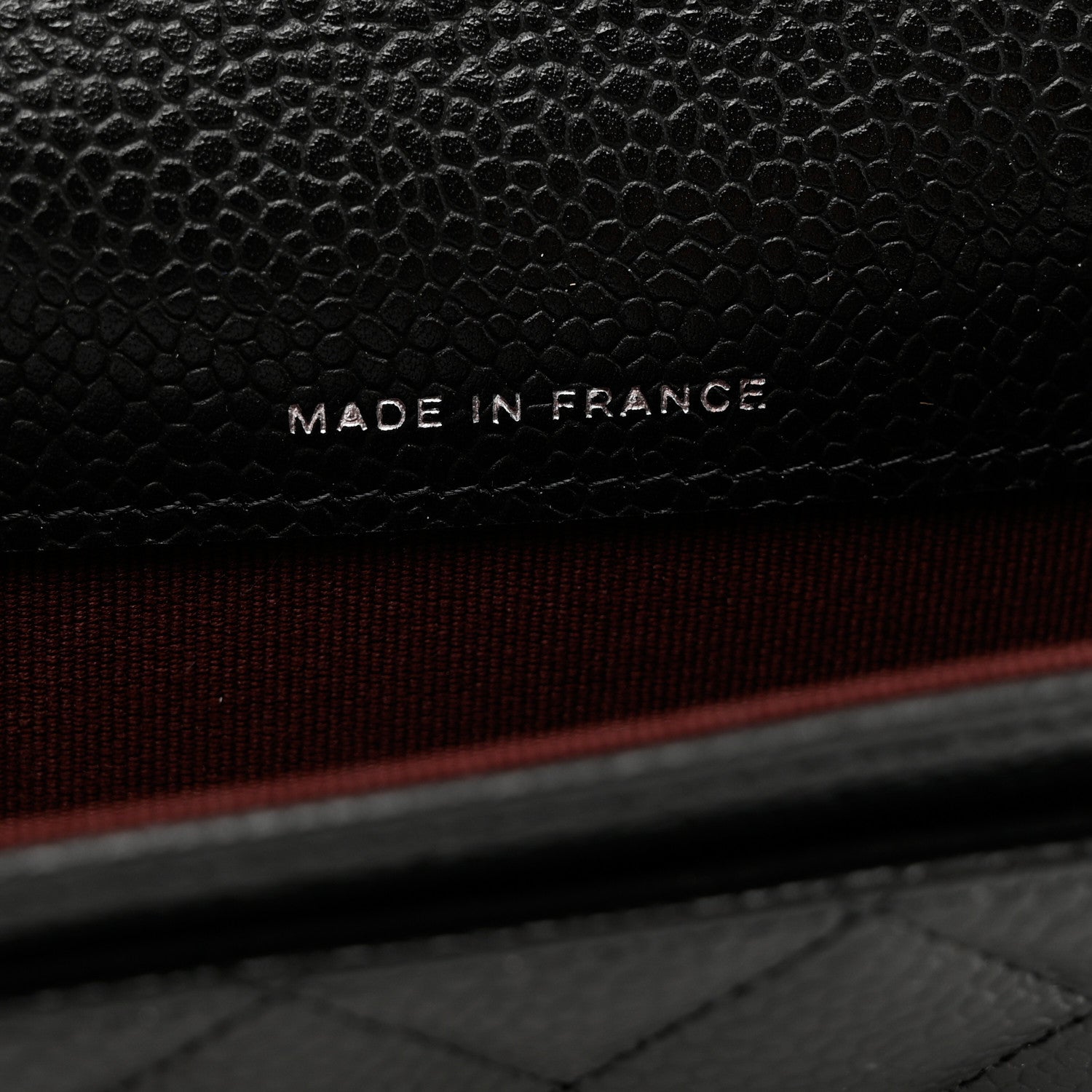 Chanel Caviar Quilted Flap Card Holder Wallet Black 6 of 9