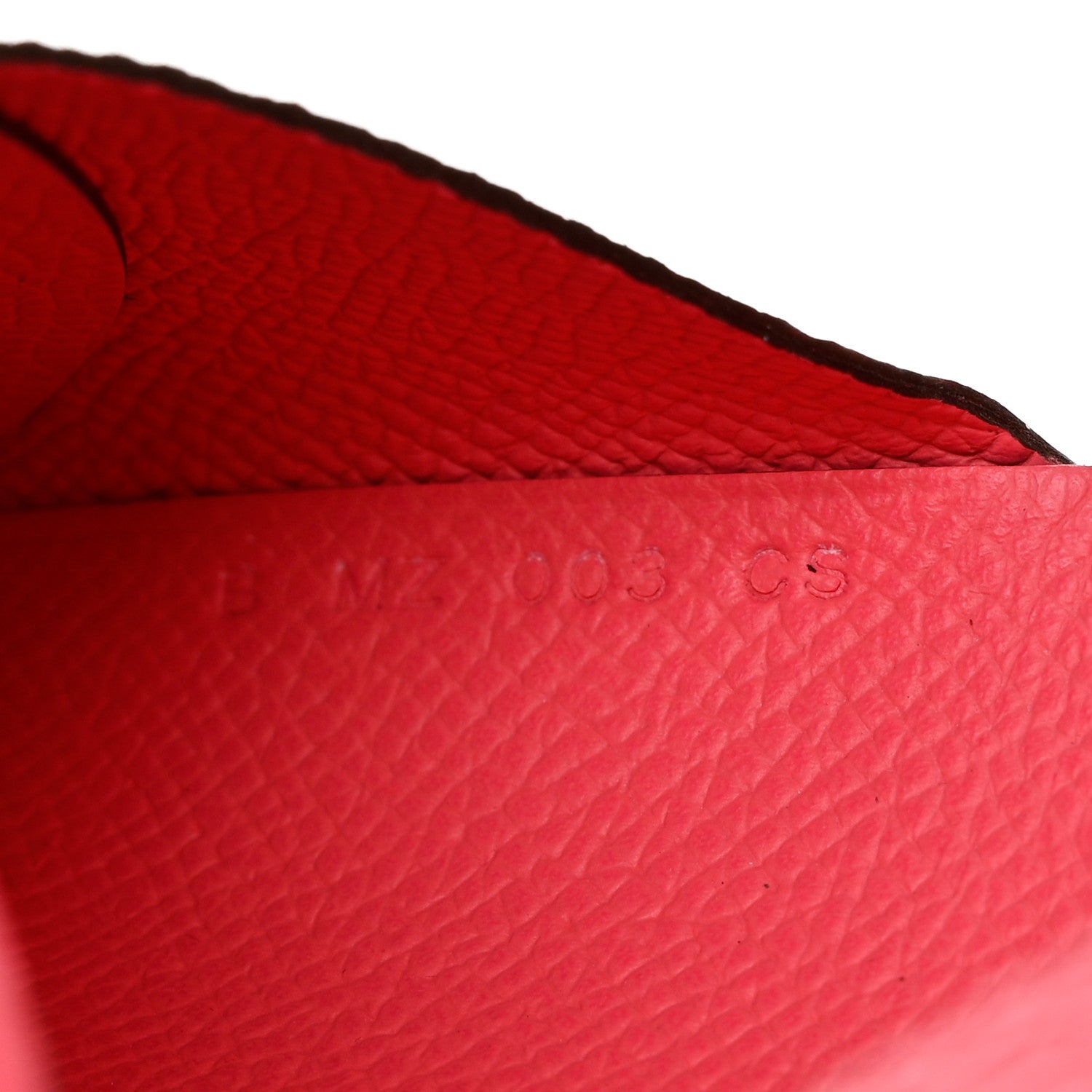 Hermes Epsom Calvi Duo Card Case Rose Azalee 7 of 8